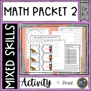 Preview of Math Activities Packet 2