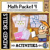 Math Activities Packet 4 Games, Puzzles, Riddle, Color Pag