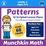Math Activities Patterns | Engaging Preschool Math Lesson Plans