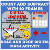 Math Activities Primary Grades - Count Add Subtract with 1