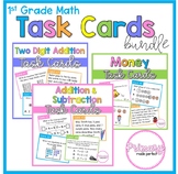 Math Activities Task Cards BUNDLE - 1st Grade Problem Solving