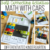 Math Activities with Cars-Counting, Making 10, Addition, S
