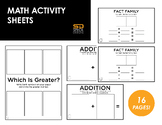 Math Activity Sheets