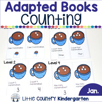 Preview of Math Adapted Books: January Winter
