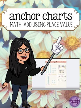 Preview of Math: Add Using Place Value Anchor Chart