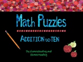 Distance Learning|Home Learning| Math Addition Puzzles: Su