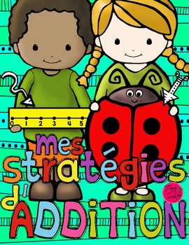 Preview of Math Addition Strategies Flip Book ~ French