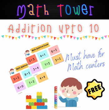 Preview of Math Addition Towers