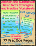 Addition and Subtraction Within 20 Unit- Practice and Stra