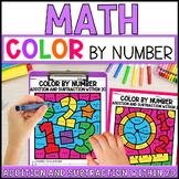 Addition and Subtraction Within 20 Color by Number End of 