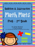 Math - Additon & Subtraction Mats (Generic, to be used for