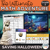 Math Adventures - Halloween Quest - 3rd Grade - Addition &
