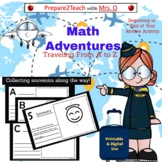 Math Adventures Traveling from Point A to Z! (Scavenger Hu