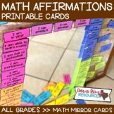 Math Affirmation Station | Math Mirror | Growth Mindset Bu