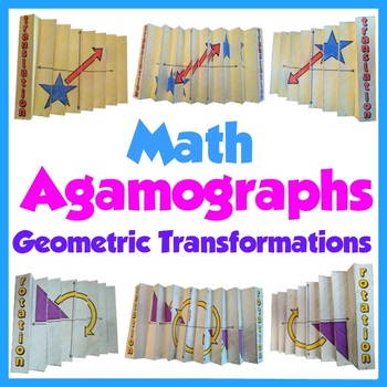 Preview of Math Agamographs - Geometric Transformations - Translation Reflection Rotation