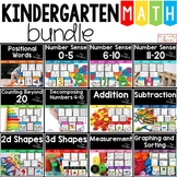 Kindergarten Math Bundle, Back to School, Common Core, Num