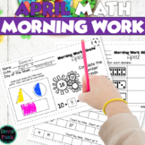 Morning Work Math Worksheets - April