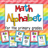 Math Alphabet Posters for the Primary Grades