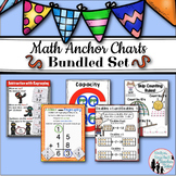 Math Anchor Charts Bundled Set