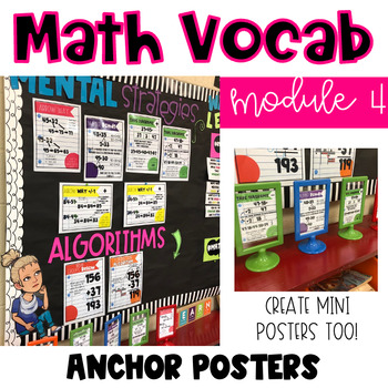 Preview of Math Anchor Posters-2 Digit Addition & Subtraction Strategies, Grade 2