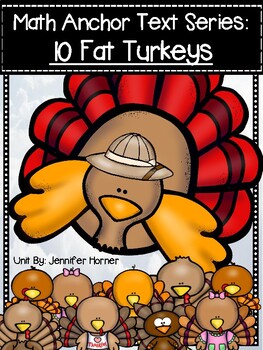 Preview of Math Anchor Text Series-10 Fat Turkeys