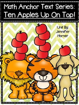 Preview of Math Anchor Text Series-Ten Apples Up On Top!