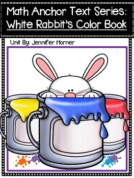 Preview of Math Anchor Text Series-White Rabbit's Color Book