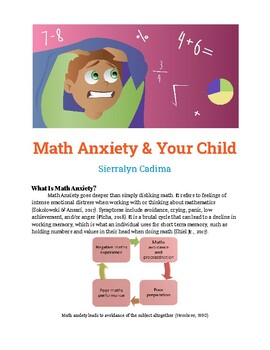 Preview of Math Anxiety & Your Child