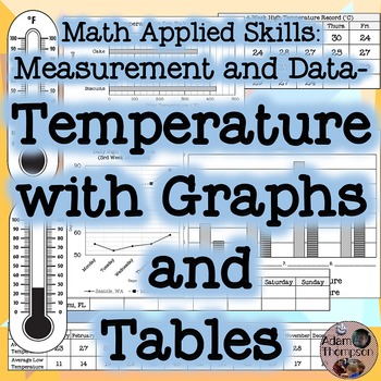 Preview of Temperature Problem Solving with Graphs and Tables
