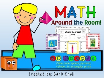 Preview of 3D shapes: Math Around the Room