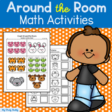 Math Around the Room | Math Write the Room Center Activiti