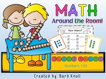 Preview of Place Value Teens: Math Around the Room