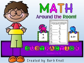 Preview of Subtraction: Math Around the Room