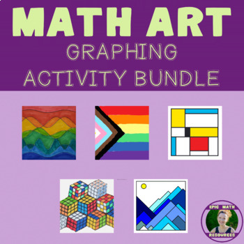 Preview of Math Art Growing Bundle