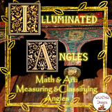 Math & Art Project-Based Learning: Illuminated Angles, Mea