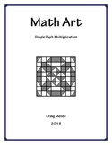Math Art: Single Digit Multiplication