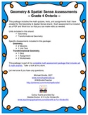 Math Assessment Package: Geometry