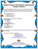 Math Assessment Package: Number Sense & Numeration