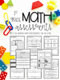 Common Core Math Assessments for All Year Long (First 1st 