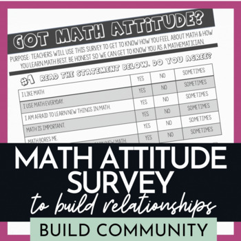 Preview of Math Survey