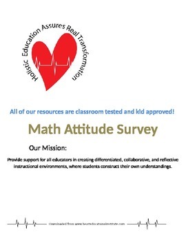 Preview of Math Attitude Survey