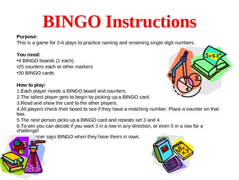 Math Bingo - 1-10 Renaming By Bayside Math Teacher | Tpt