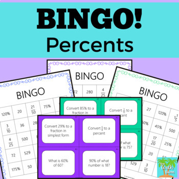 Preview of Math BINGO | Percents