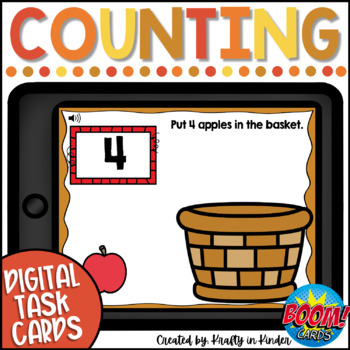 Preview of Counting Boom Cards