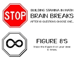 Math BRAIN BREAKS