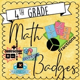 Math Badges-4th Grade