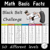 Math Basic Facts – BLACK BELT CHALLENGE