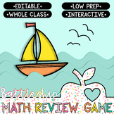 Math Battleship Review Template {Editable, Interactive, Re