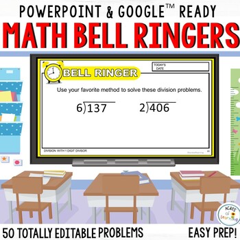 Preview of Math Bell Ringers | Daily Morning Work | Exit Tickets