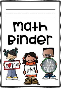 Preview of Math Binder Cover